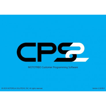 Motorola MOTOTRBO CPS 2.0 / RM DVD EMEA GMVN6241A